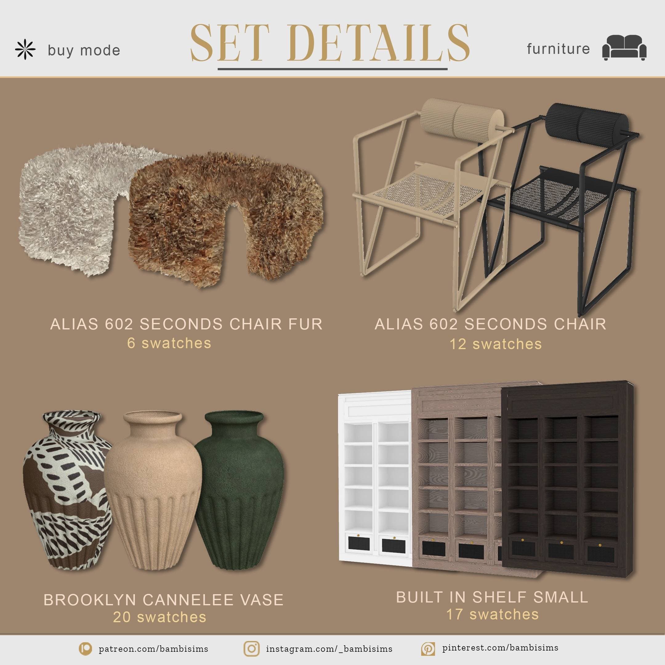 Галерея мода Набор для столовой Shermine collection vol.1 #1